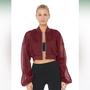 ALO YOGA FIELD CROP JACKET